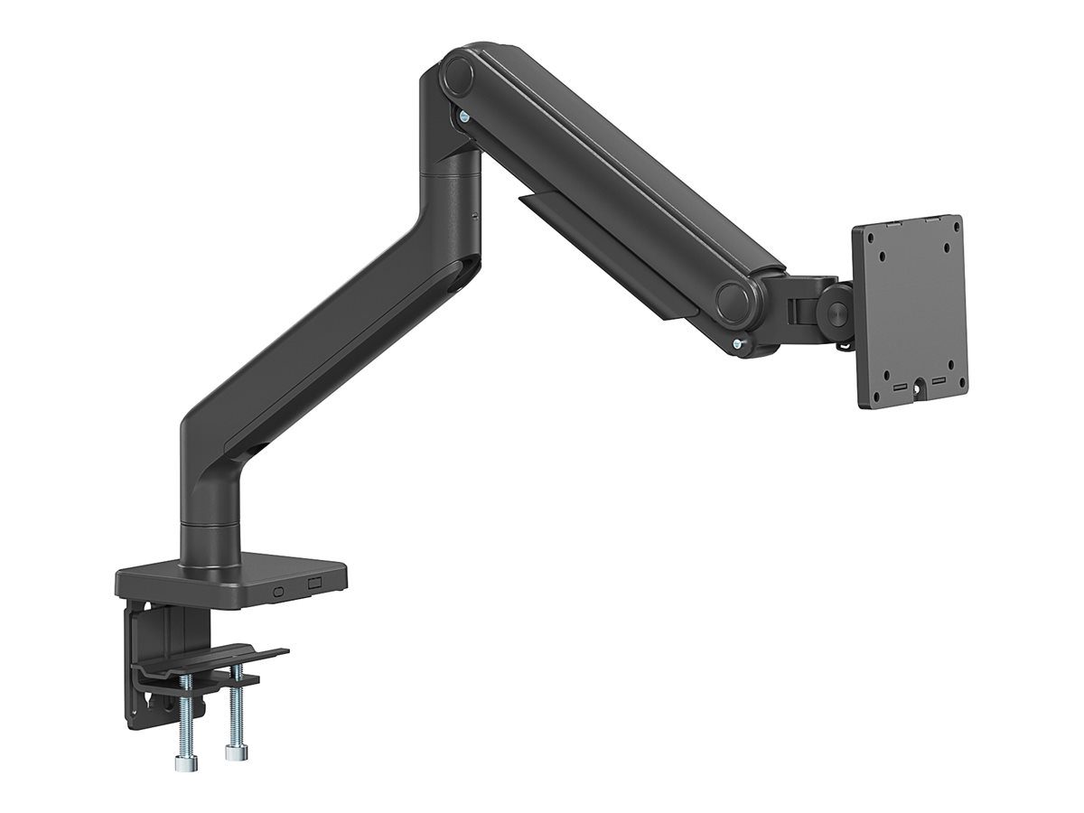 Digitus Desk Mount, Height, tilt, rotation, depth, pivot, Single Monitor Mount, 49 ", Maximum weight (capacity) 20 kg, Black