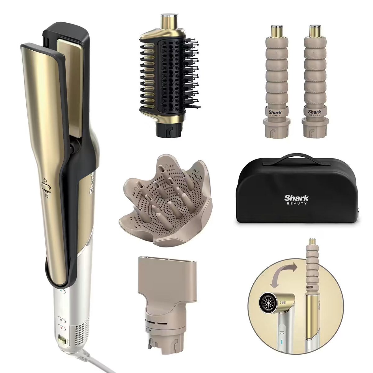 HAIR STYLER GLAM SLEEK & CURLS/MULTI HD6052SEU SHARK