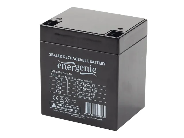 EnerGenie | UPS battery, 12V, 4.5 Ah | BAT-12V4.5AH