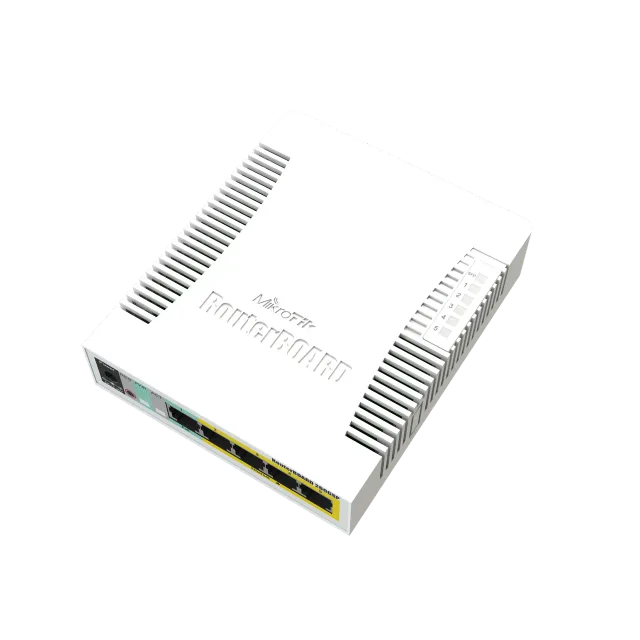 MikroTik | Cloud Router Switch | RB260GSP | 1000 Mbit/s | Ethernet LAN (RJ-45) ports 5 | 12 month(s)