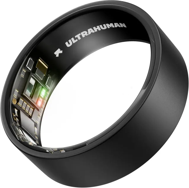 Ultrahuman | Ring Air | Matte Grey | Size 5 | Smart Ring