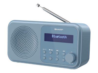 Tokyo Digital Radio, DR-P420(BL), Bluetooth, Wireless connection, Portable, Blue