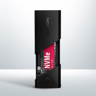 AXAGON External USB-C 10Gbps metal box for M.2 NVMe SSD disks, EEM2-UB2