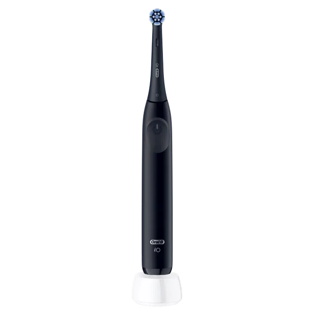 Oral-B Electric Toothbrush | iO2 | Rechargeable | For adults | Number of brush heads included 1 | Number of teeth brushing modes 3 | Night Black