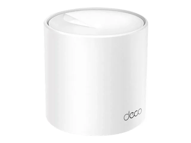 TP-LINK | AX1500 Whole Home Mesh Wi-Fi 6 System | Deco X10 (1-pack) | 802.11ax | 1201 Mbit/s | Ethernet LAN (RJ-45) ports 1 | Mesh Support Yes | MU-MiMO Yes | No mobile broadband | Antenna type Internal