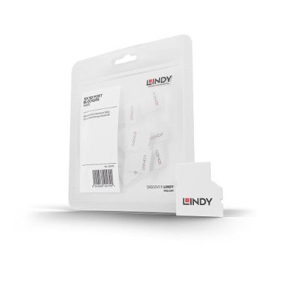 SD PORT BLOCKER/WHITE PACK10 40479 LINDY