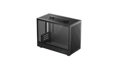 Deepcool Case, CH160 Plus, Black, Mini-ITX