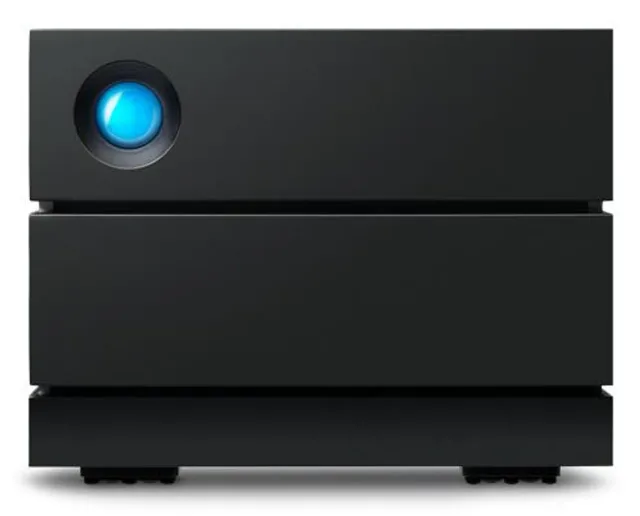 External HDD|LACIE|2big RAID|16TB|USB 3.1|Drives 2|Black|STHJ16000800