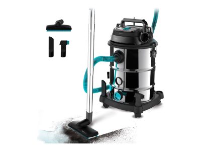 Cecotec Vacuum cleaner, Conga Rockstar Wet & Dry Steel Max Pro, Corded operating, 1600 W, 220-240 V, Silver/Black