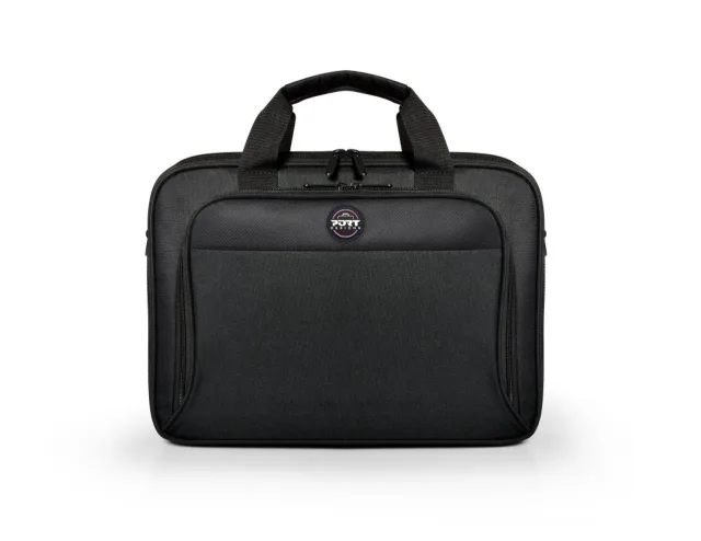 PORT DESIGNS | HANOI II CLAMSHELL | 105064 | Fits up to size 15.6 " | Messenger - Briefcase | Shoulder strap | Black