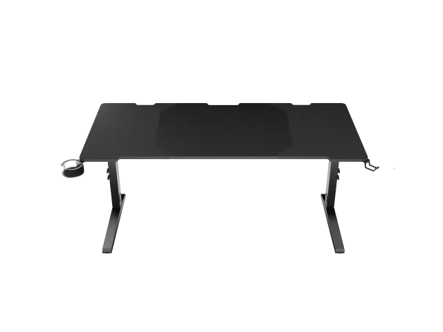 Genesis | Modular Gaming Desk | Holm 160 RGB | Anthracite Black