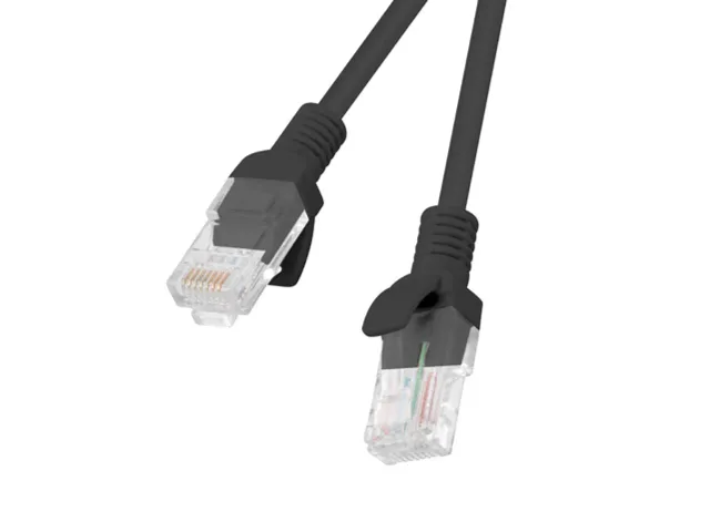 Lanberg | Patchcord CAT.6 UTP | PCU6-10CC-1500-BK | 15 m | Black