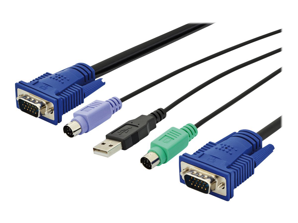 KVM Cable Set DS-19233, KVM, Length: 5 m