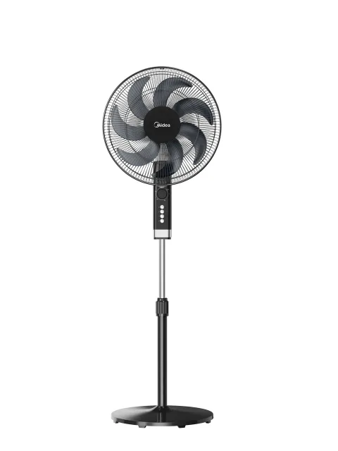 Midea MFS402M0BPK | Stand Fan | 50 W | Diameter 40 cm | Number of speeds 3 | Oscillation | Black