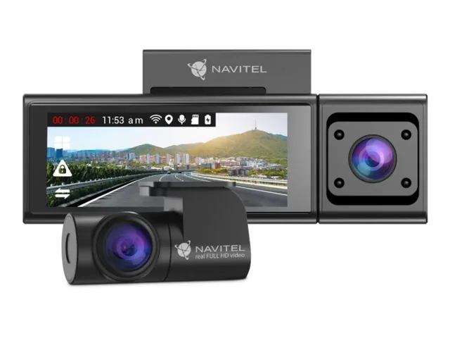Navitel | Triple channel Full HD Dashcam | RC3 PRO | GPS (satellite) | 820 x 320 | Maps included