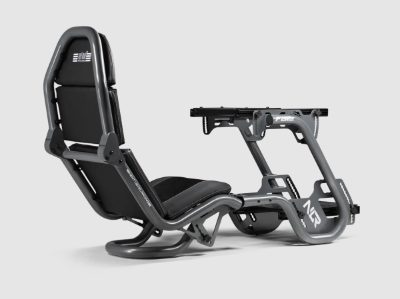 F-GT Pro Formula and GT Grey Edition, Racing Simulator Cockpit, Steel, Grey