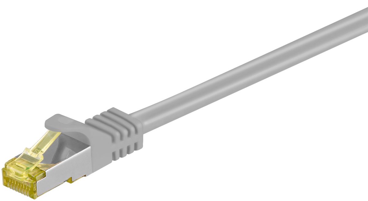 RJ45 Patch Cord with CAT 7 Raw Cable, 91585