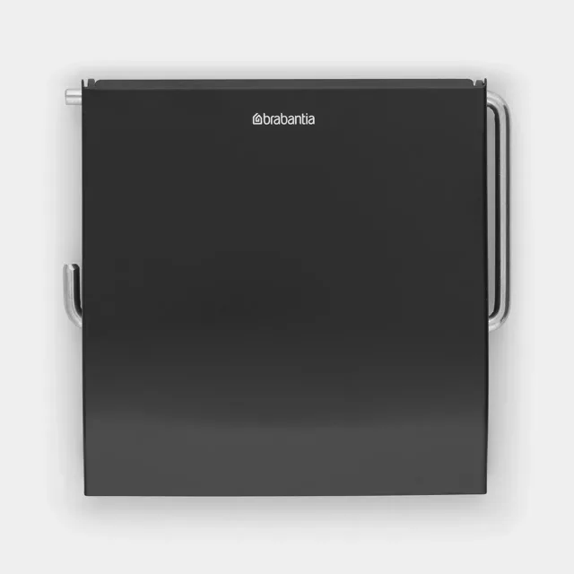 BRABANTIA tualetes papīra turētājs, Matt Black