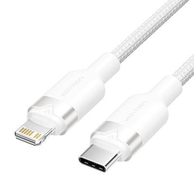 CABLE USB-C TO LIGHTNING/2M WHITE LALWH VENTION