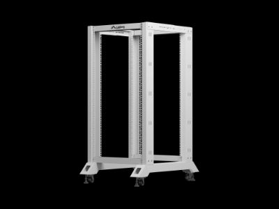 Lanberg Open Rack 19" 22U 600X800, OR01-6822-S, Grey