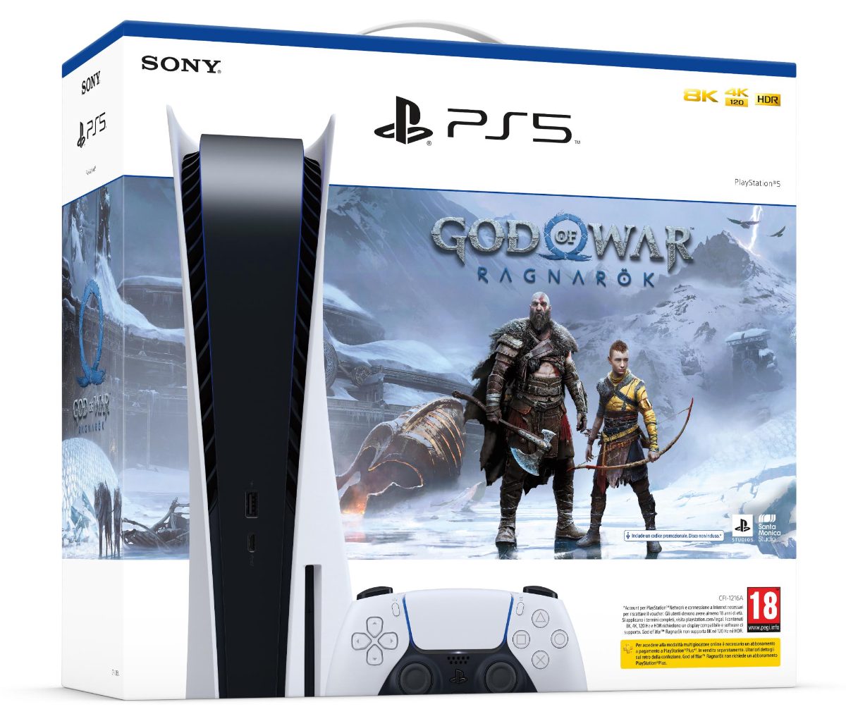 PLAYSTATION 5 CONSOLE BLU-RAY/825GB C-CHAS 711719423997 SONY