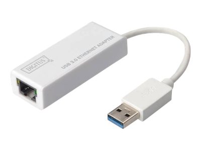 USB 3.0 to Gigabit Ethernet Adapter USB-A Male, 10/100/1000 Mbps, DN-3023, Network Adapter