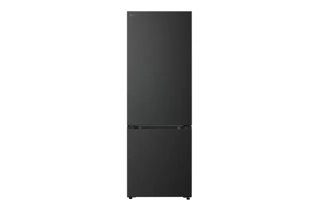 LG Refrigerator | GBBW726CEV | Energy efficiency class C | Free standing | Combi | Height 203 cm | Fridge net capacity 326 L | Freezer net capacity 139 L | Display | 33 dB | Black Steel