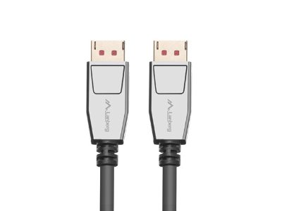 Lanberg DisplayPort M/M Cable 20 PIN V1.4 8K 60HZ, CA-DPDP-20CU-0010-BK, 1 m