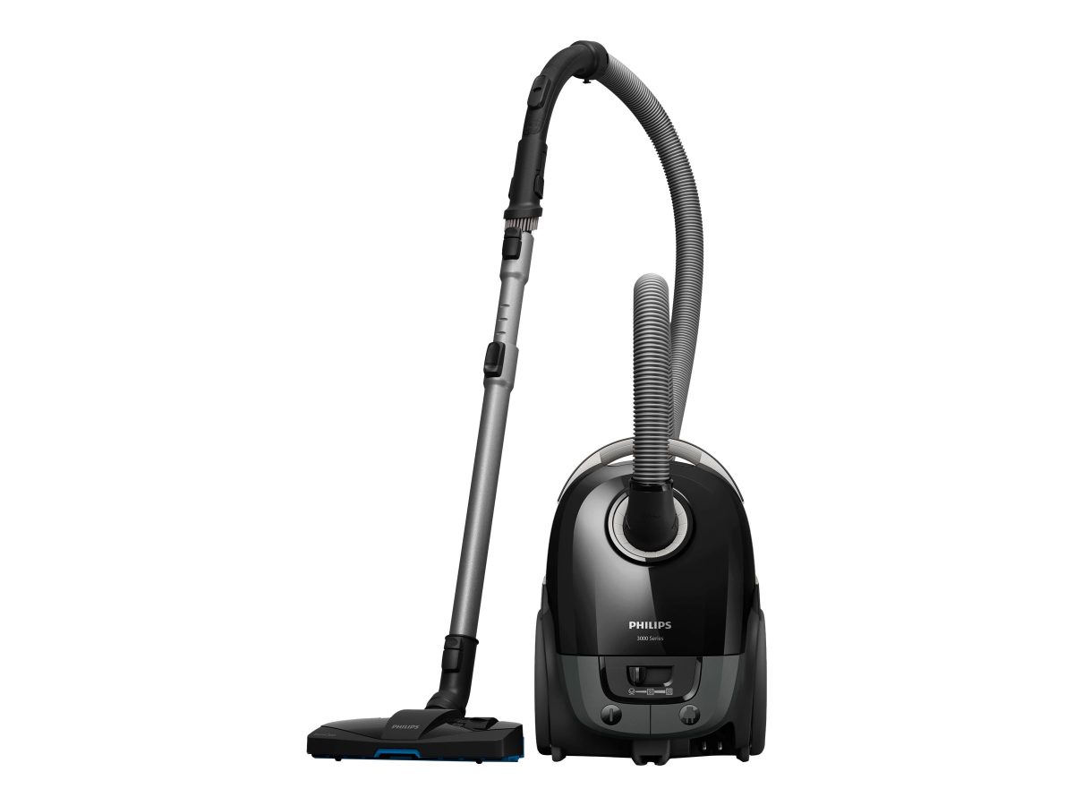 Vacuum cleaner, 3000 Series XD3112/09, Bagged, Power 900 W, Dust capacity 3 L, Black