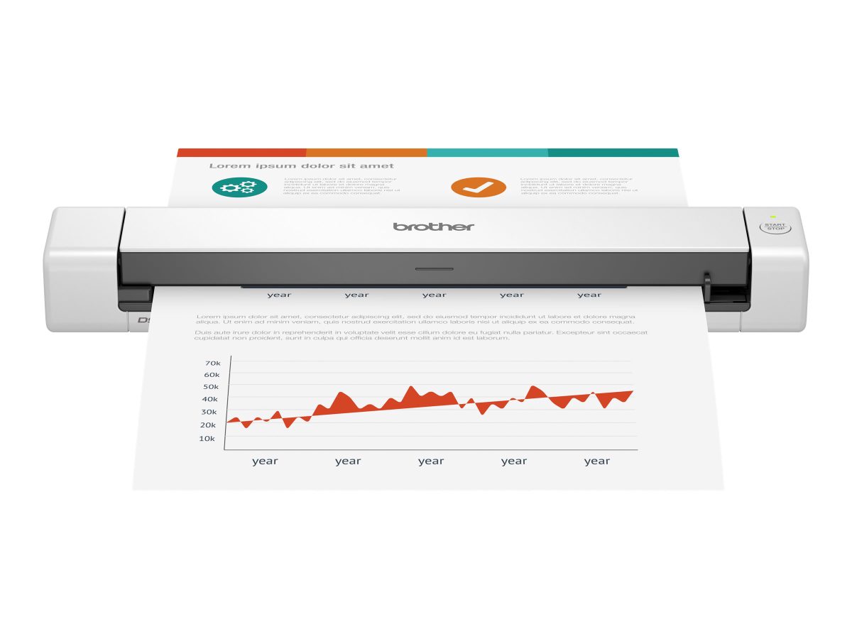DS-640, Sheet-fed, Portable Document Scanner