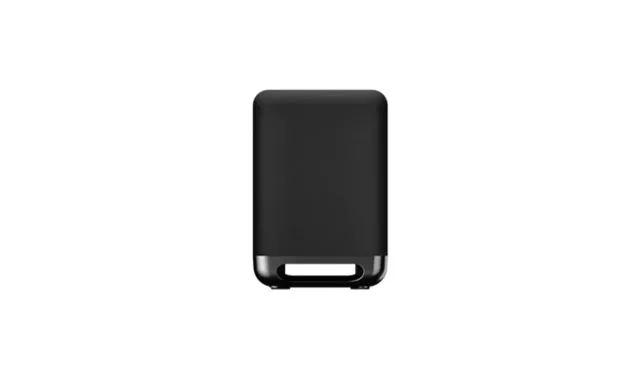 Sony SA-SW5 Wireless 300W Subwoofer for HT-A9/A7000 | Sony | Speaker | Subwoofer for HT-A9/A7000 | 300 W | 2 Ω | Wireless connection | Portable | Black