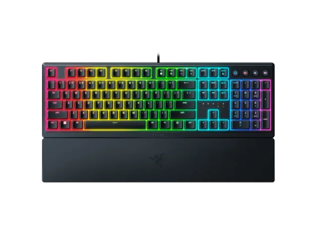 Razer | Ornata V3 | Gaming Keyboard | Wired | RGB LED light | US | Mecha-Membrane | Black