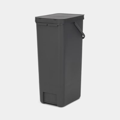 BRABANTIA atkritumu tvertne Sort&Go, 40 l, Grey