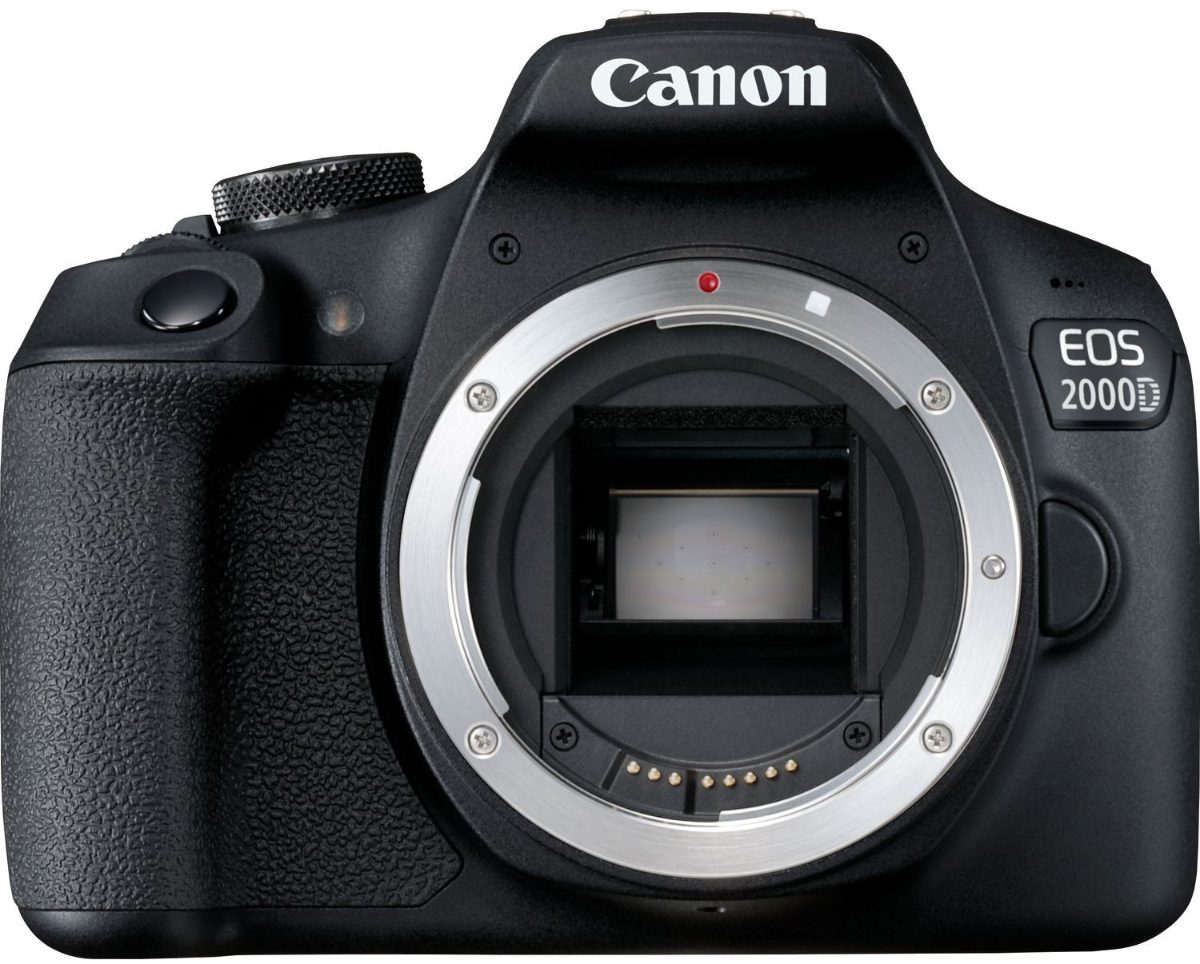 D.CAMERA EOS 2000D BK BODY EU26, Megapixel 24.1 MP, Image stabilizer, ISO sensitivity (max) 12800, Display diagonal 3.0 ", Wi-Fi, Automatic, manual, Frame rate 29.97 fps, APS-C, Black