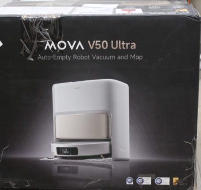 MOVA V50 Ultra Robot Vacuum, White, MOVA Robot Vacuum, V50 Ultra, Wet&Dry, 6400 mAh, Dust capacity 3.2 L, 24000 Pa, White, DAMAGED PACKAGING, 34 month(s)