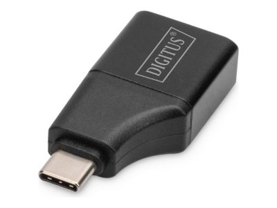 4K USB Adapter, USB-C plug to HDMI-A jack, AK-300450-000-S, USB-C to HDMI Type-A