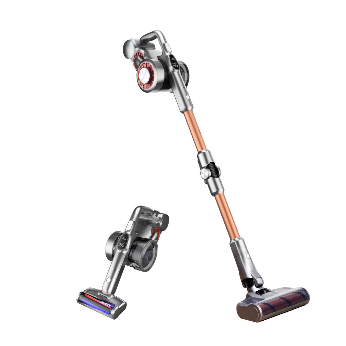 Vacuum Cleaner, H9 Pro, Cordless operating, 600 W, 28.8 V, Operating time (max) 80 min, Silver/Cooper, Warranty 24 month(s)
