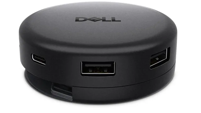 Dell Pro 7-in-1 USB-C Travel Hub - DA326 | Black