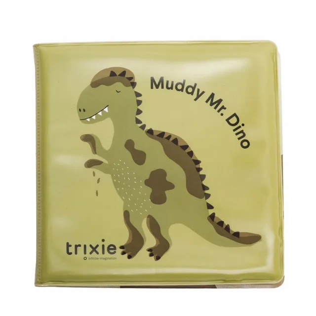 Trixie vannas rotaļlieta, grāmata, dinozaurs, 6m+