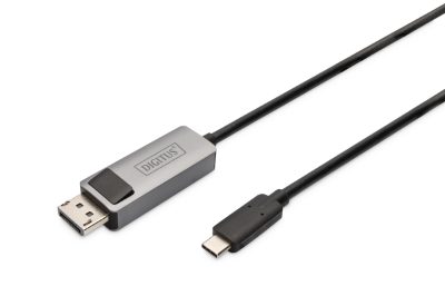 Bi-directional Adapter Cable, DB-300334-020-S, USB-C to DP USB-C, Display Port