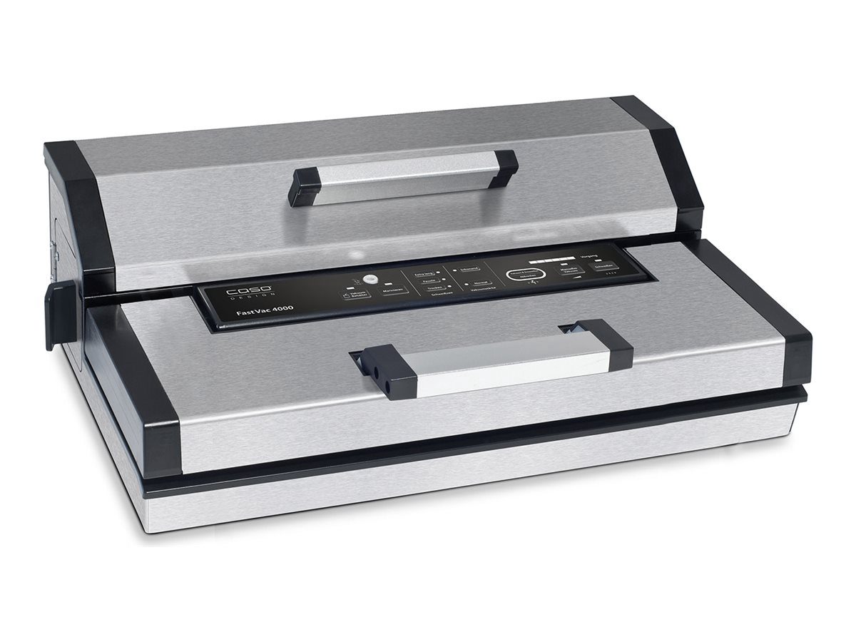 Professional Vacuum sealer, FastVac 4000, Power 350 W, Temperature control, Stainless Steel