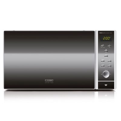 Microwave oven with Grill, MG 25, Free standing, 900 W, Grill, Silver/Black