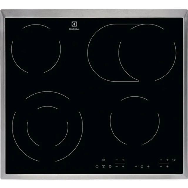 Electrolux keramiskā  plīts  virsma