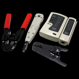 Networking Tool Set with Bag, 4 parts