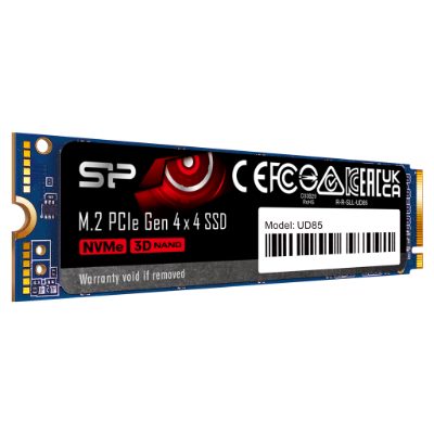 SSD, UD85, 1000 GB, SSD form factor M.2 2280, Solid-state drive interface PCIe Gen4x4, Read speed 3600 MB/s, Write speed 2800 MB/s