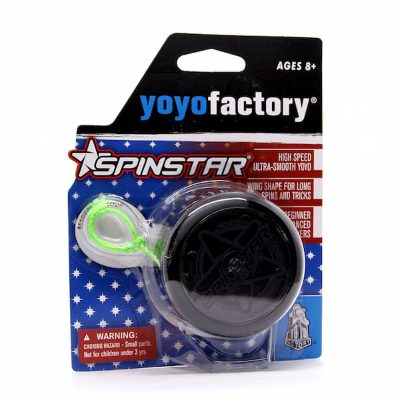 YoYoFactory YO-YO SPINSTRAR iesācējiem/ar iemaņām, melns