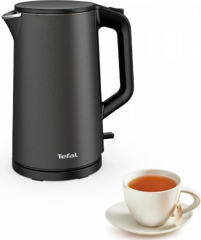TEFAL tējkanna Double Layer, 1.5 L,pelēka