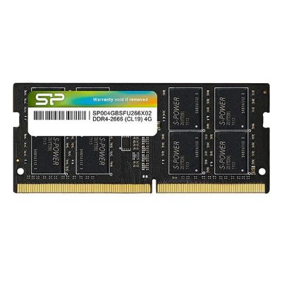 SP004GBSFU266X02, 4 GB, DDR4, 2666 MHz, Notebook, Registered No, ECC No