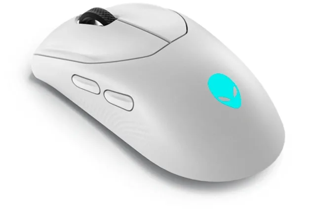 Dell | Mouse | Alienware Tri-Mode AW720M | Wireless | 2.4GHz Wireless Gaming Mouse | Wireless - 2.4 GHz, Bluetooth 5.1. USB-C | Lunar light