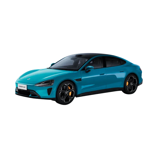 Xiaomi SU7 1:18 Die-cast Model Car | Aqua Blue | Zinc alloy, ABS, SAN and PVC